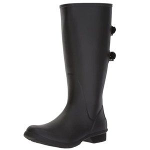 Chooka Women's Wide Calf Memory Foam Rain Boot